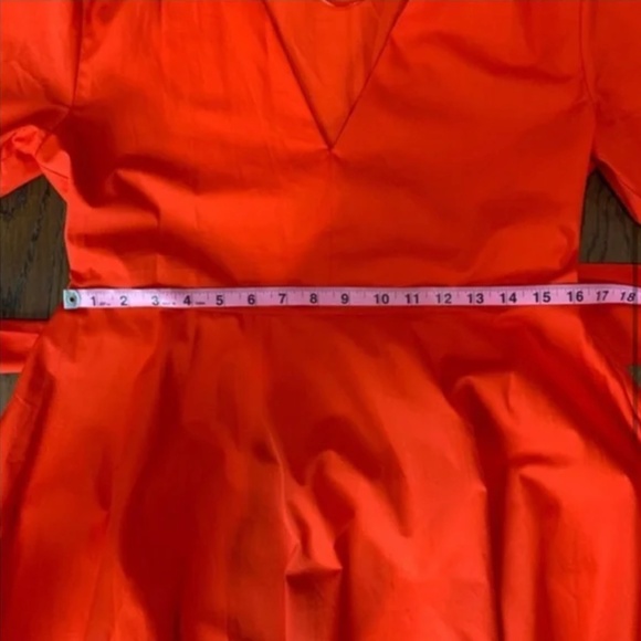 Zara poplin dress w/ belt & pockets bloggers fave size Small - Picture 3 of 7